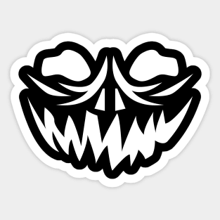 Halloween Pumpkin Spooky Sticker